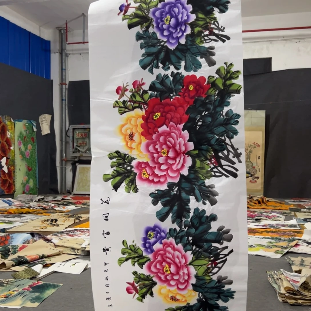 国画国画作品画心一张