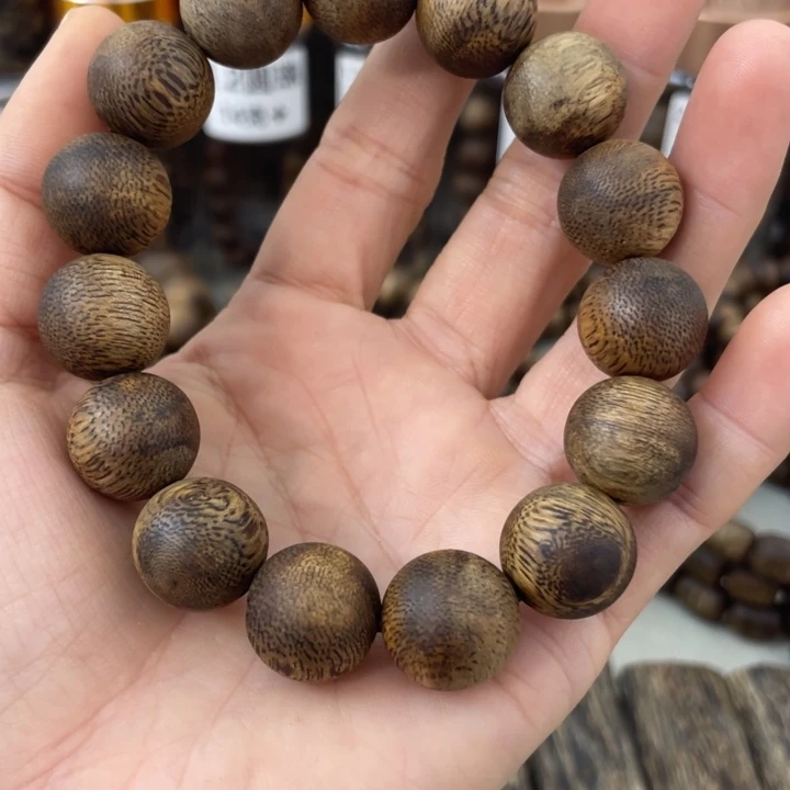 沉香沉香碎屑1.5圆珠单圈