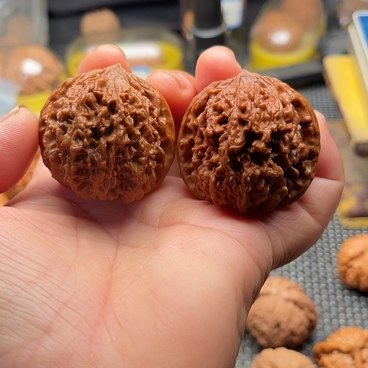 桃核把件全品137边42肚43