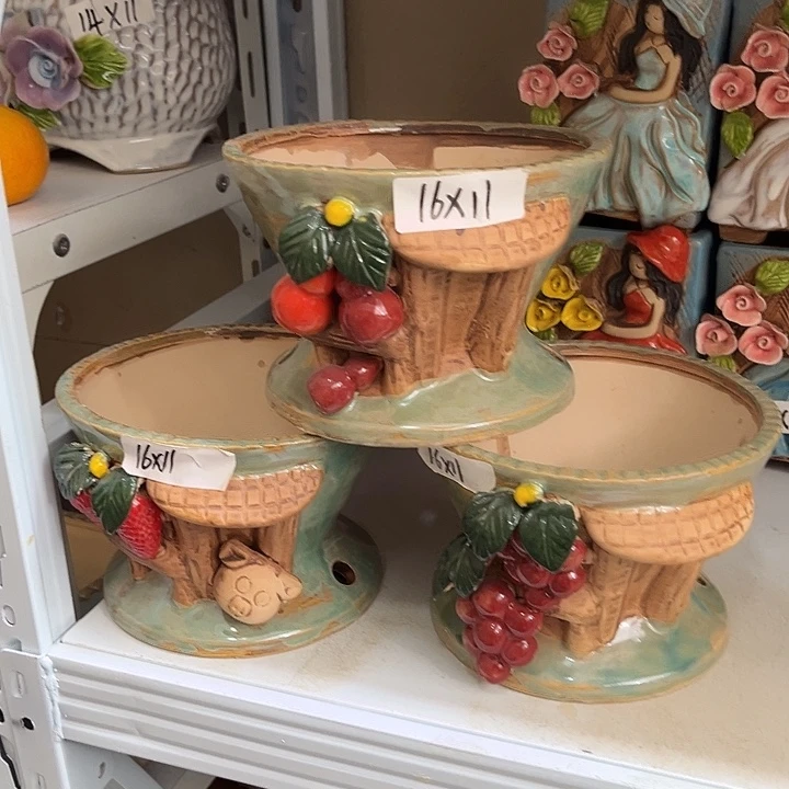 粗陶材质多肉花盆