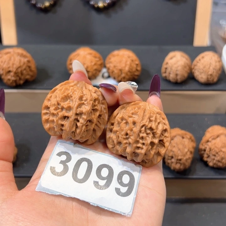 文玩核桃吊坠39全品文玩核桃苹果圆