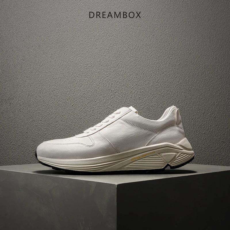 dreambox钧博vibram男鞋马皮透气时尚百搭休闲运动鞋厚底老爹鞋