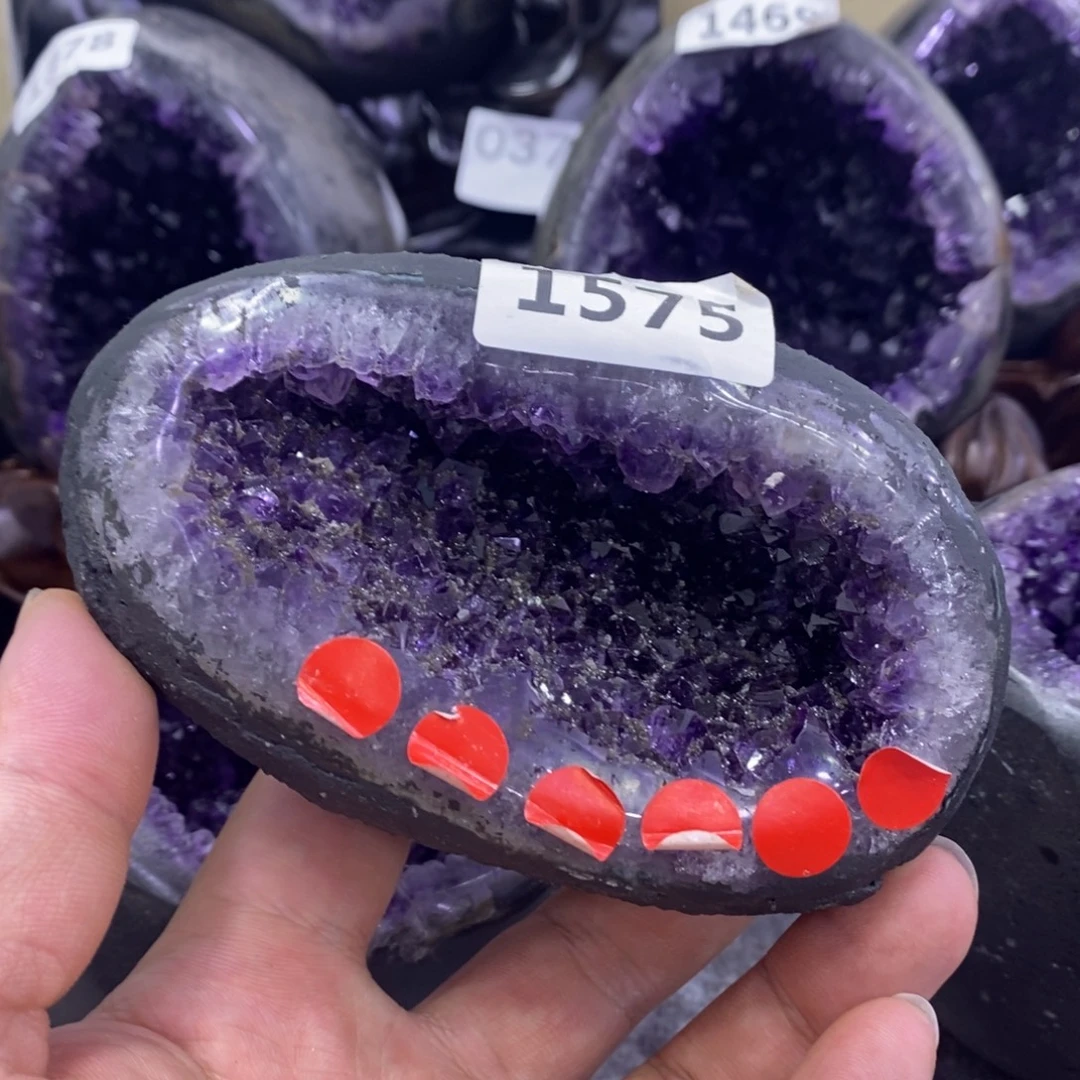 未镶嵌紫晶大型摆件（非配饰）紫水晶1575