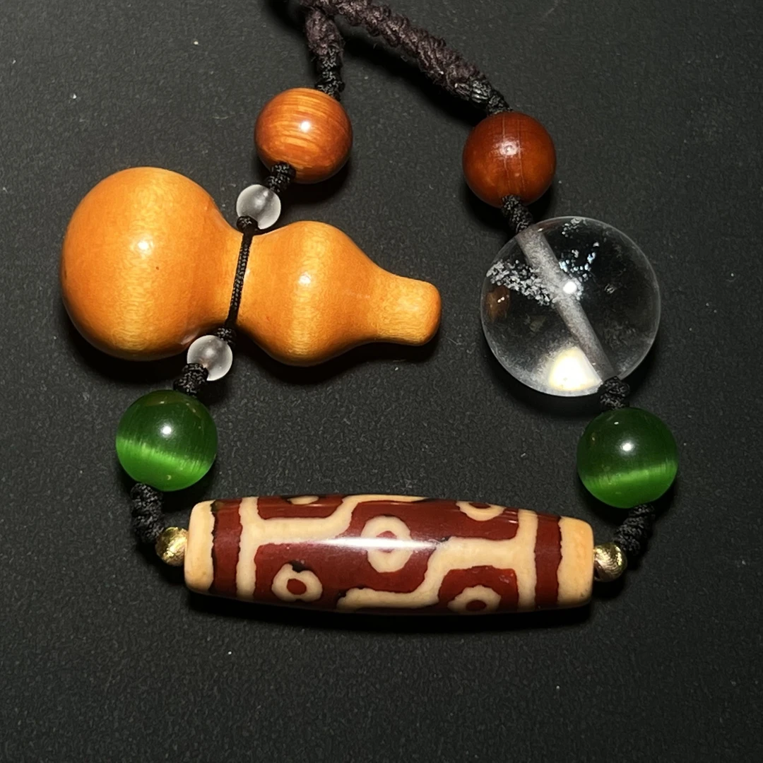 清代九眼玛瑙珠/ZJ.14507405/集萃斋