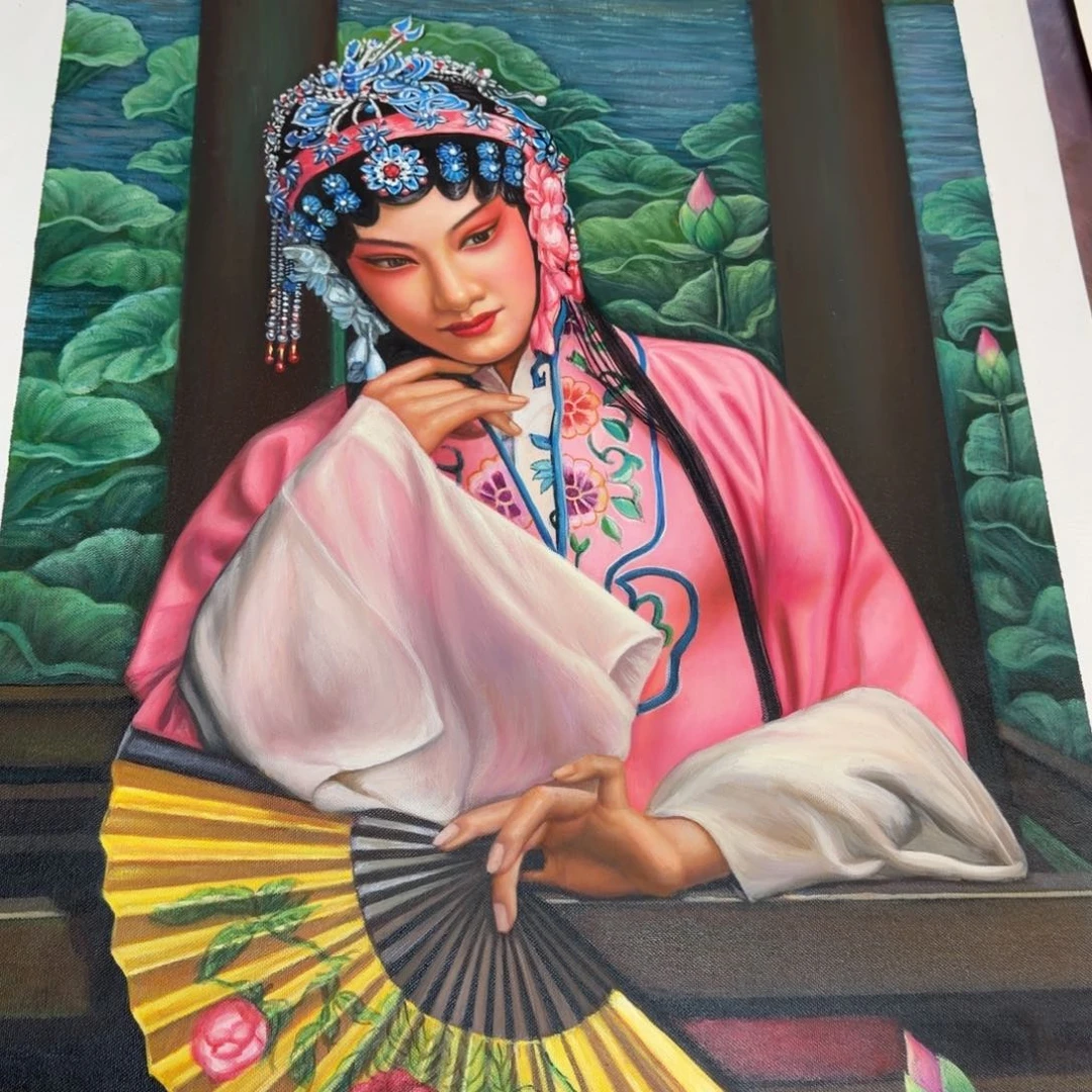 油画我的小伙伴都在等