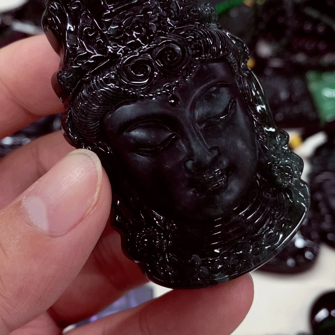 翡翠未镶嵌挂件先鉴后发一物一证