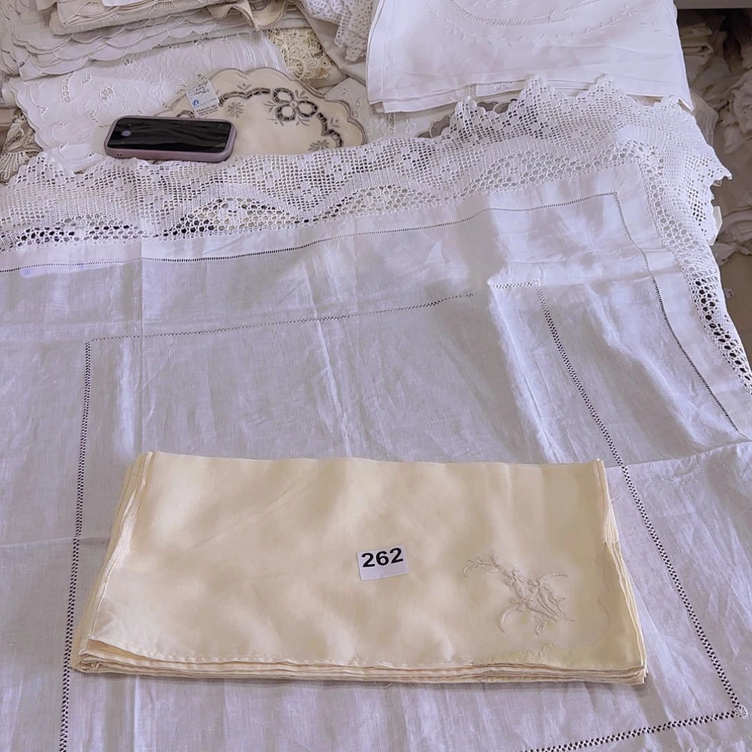 棉手绣小餐垫262号