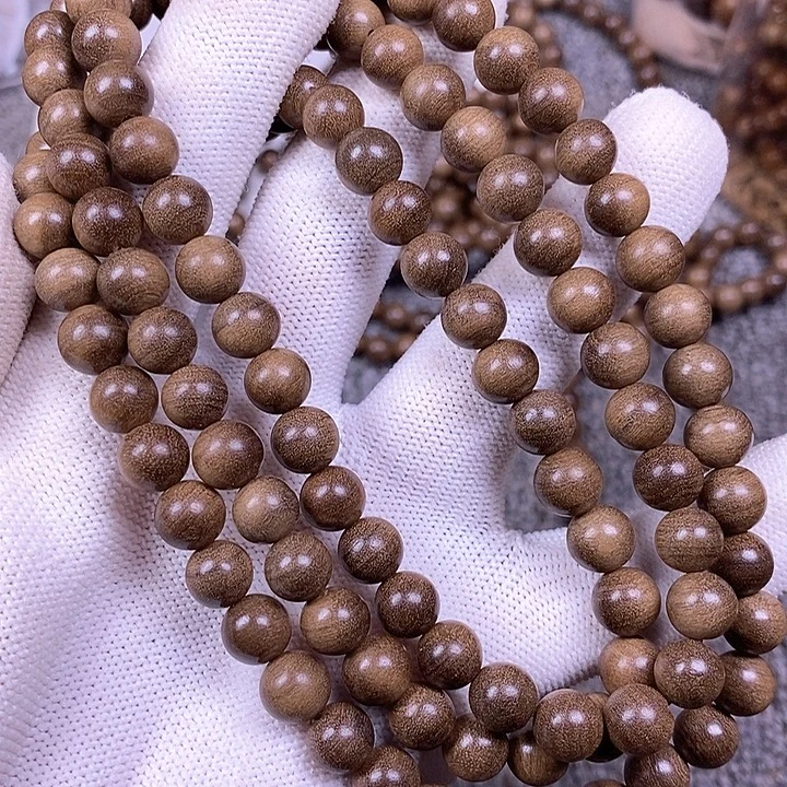 手串/手链檀香木老山檀香水埋阴沉0.8/108沉水微瑕