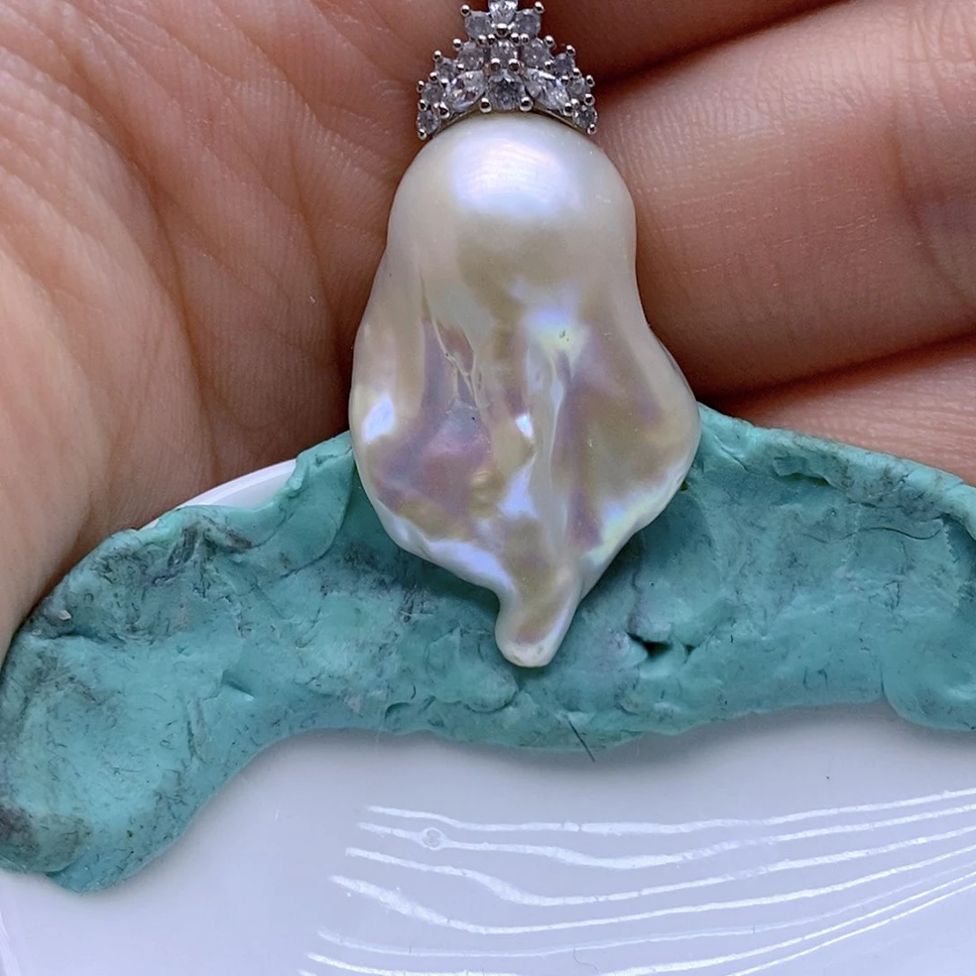 吊坠(不含链)未镶嵌淡水珍珠