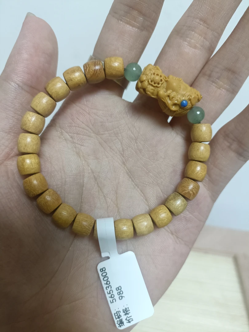 檀香单圈手串无礼盒