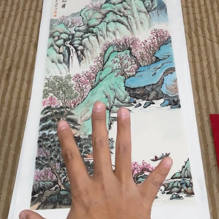 哈***哈国画花鸟等图案和造型各