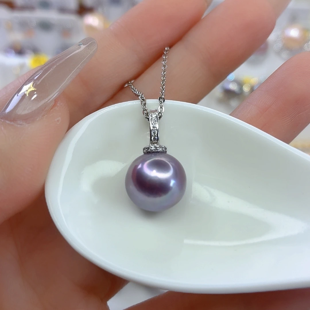 淡水珍珠颈饰合金