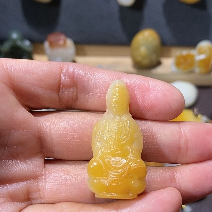 【闪购商品】和田玉挂件未镶嵌北****集