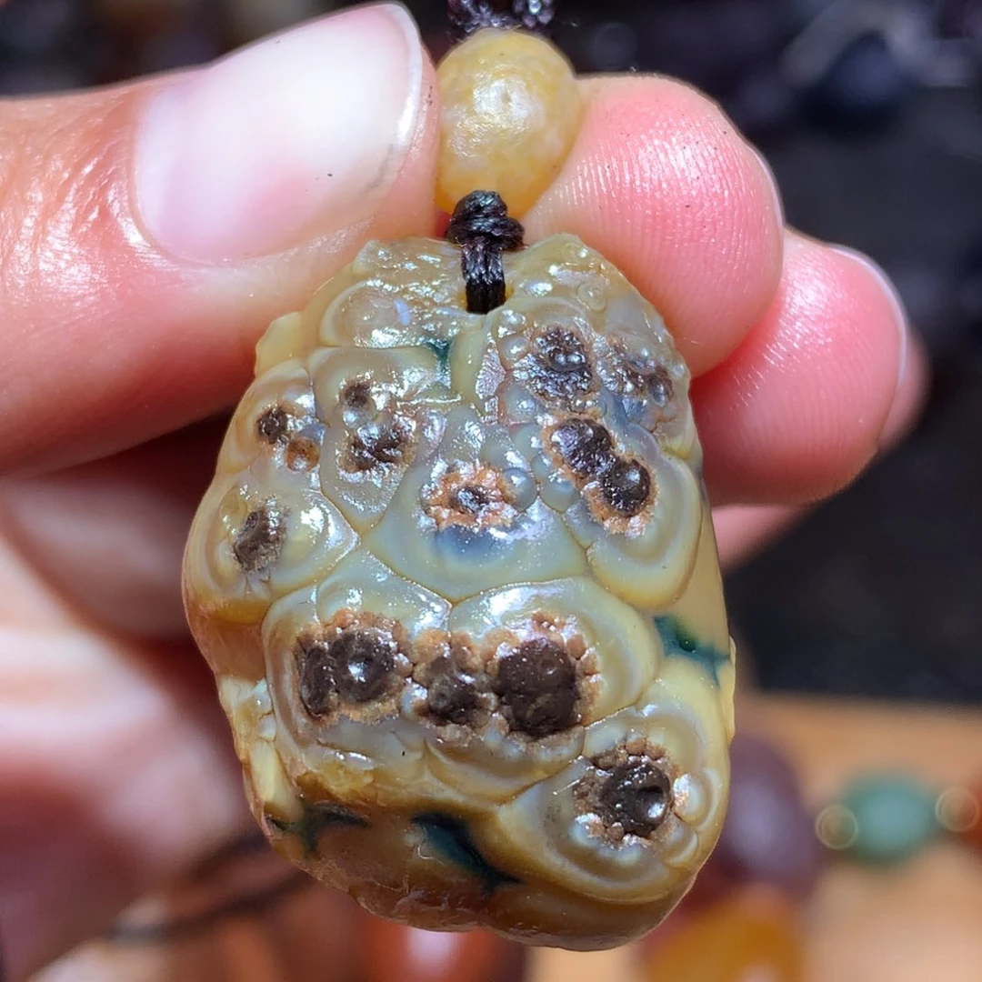 未镶嵌玛瑙/玉髓珠宝半成品