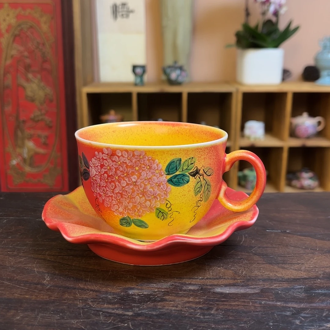 柴烧手工手绘陶瓷
