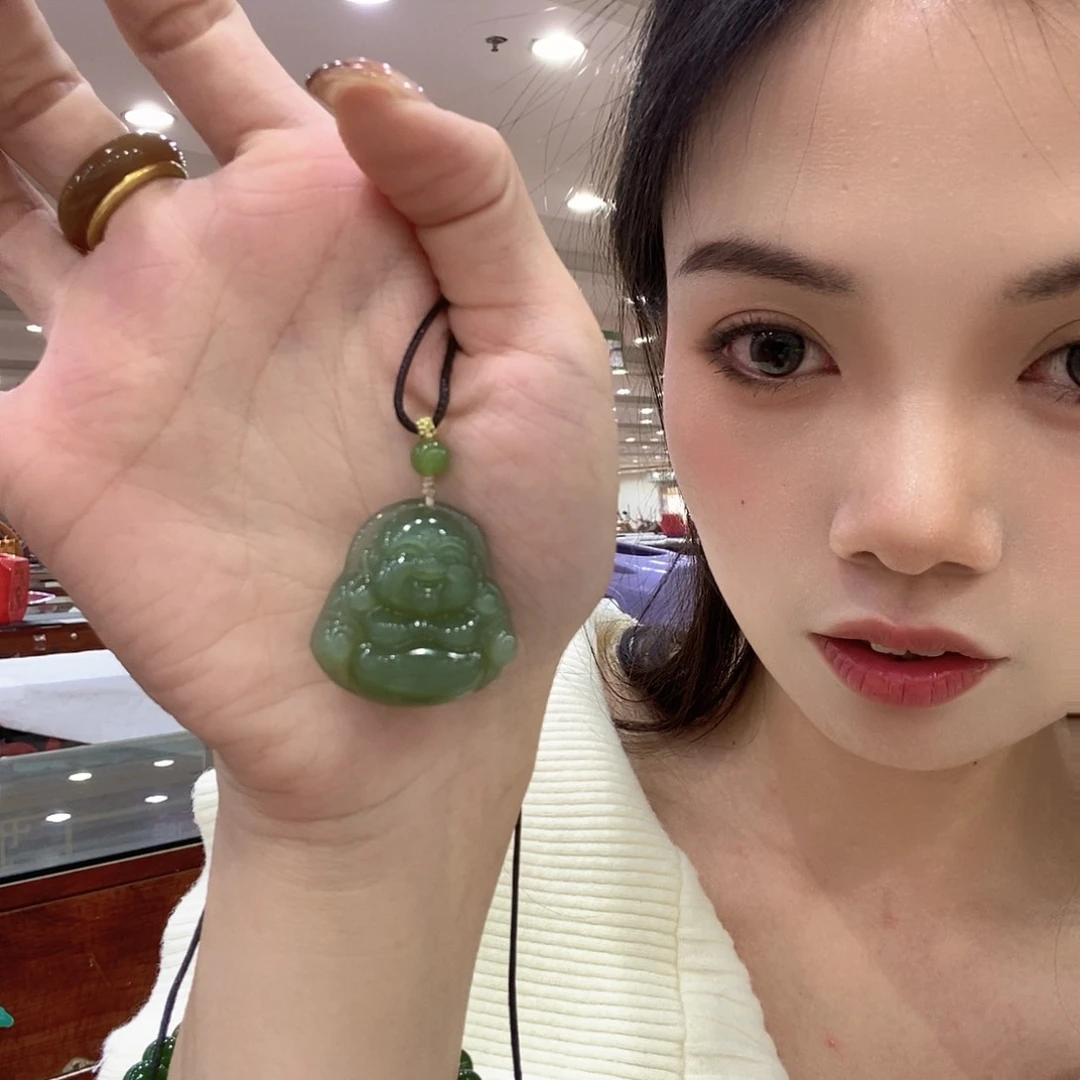 和田玉佛公未镶嵌