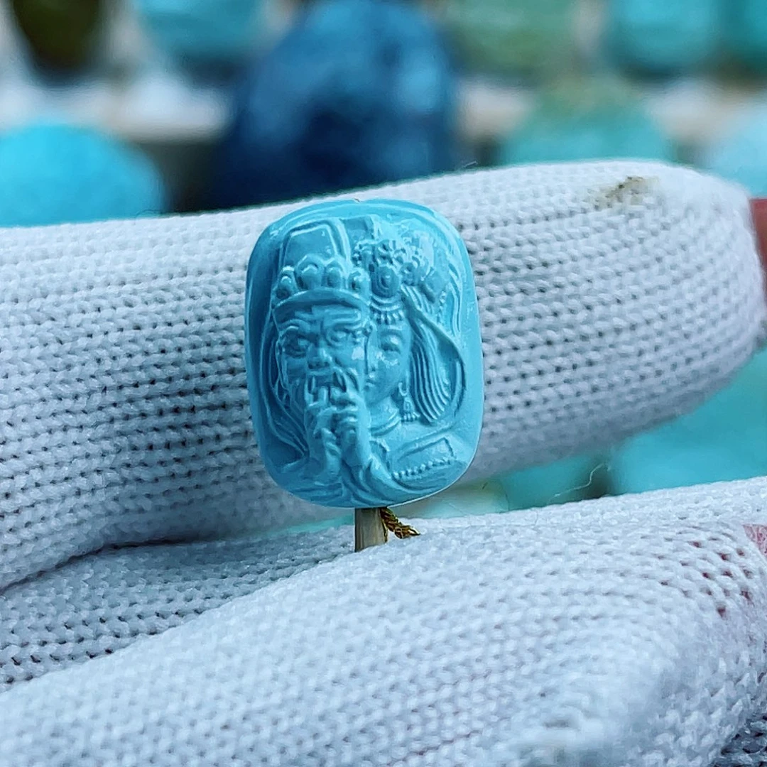 绿松石未镶嵌配饰