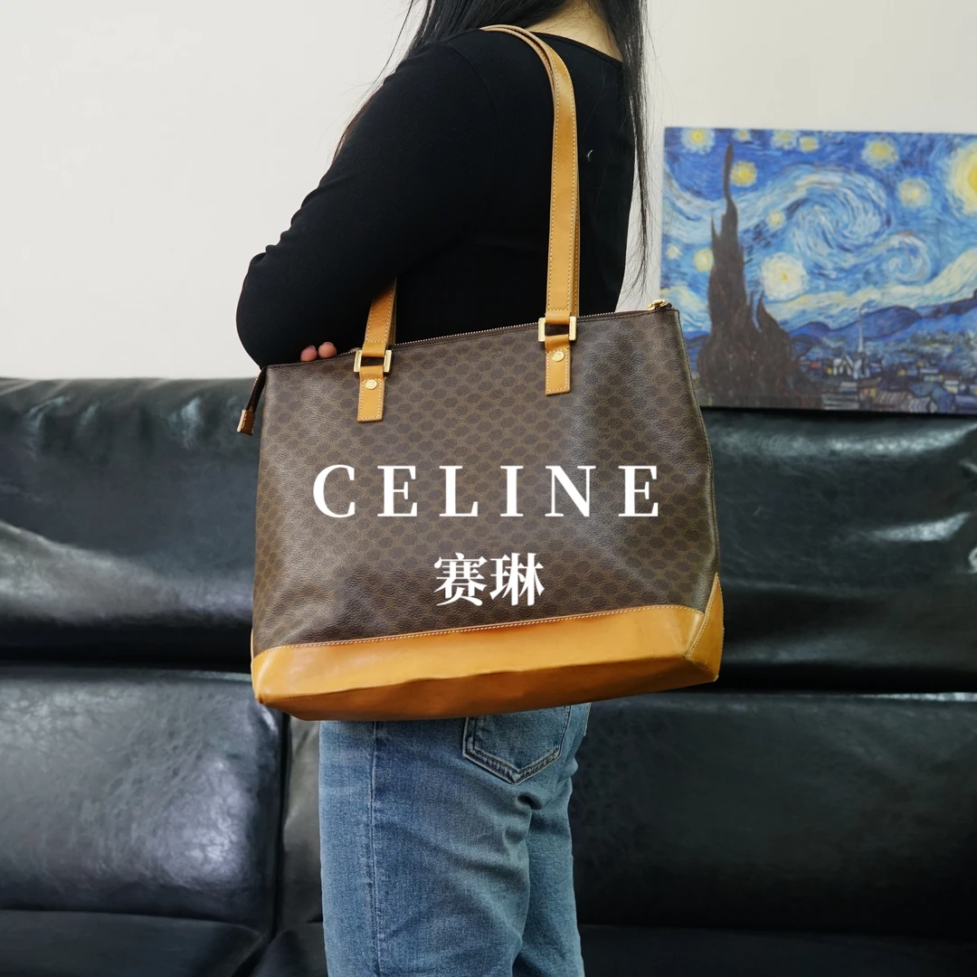 95新 Celine/思琳 老花单肩包/JJ02414446/4446