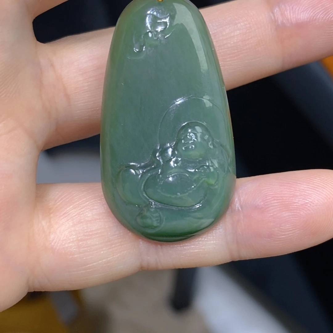 和田玉（碧玉）未镶嵌颈饰