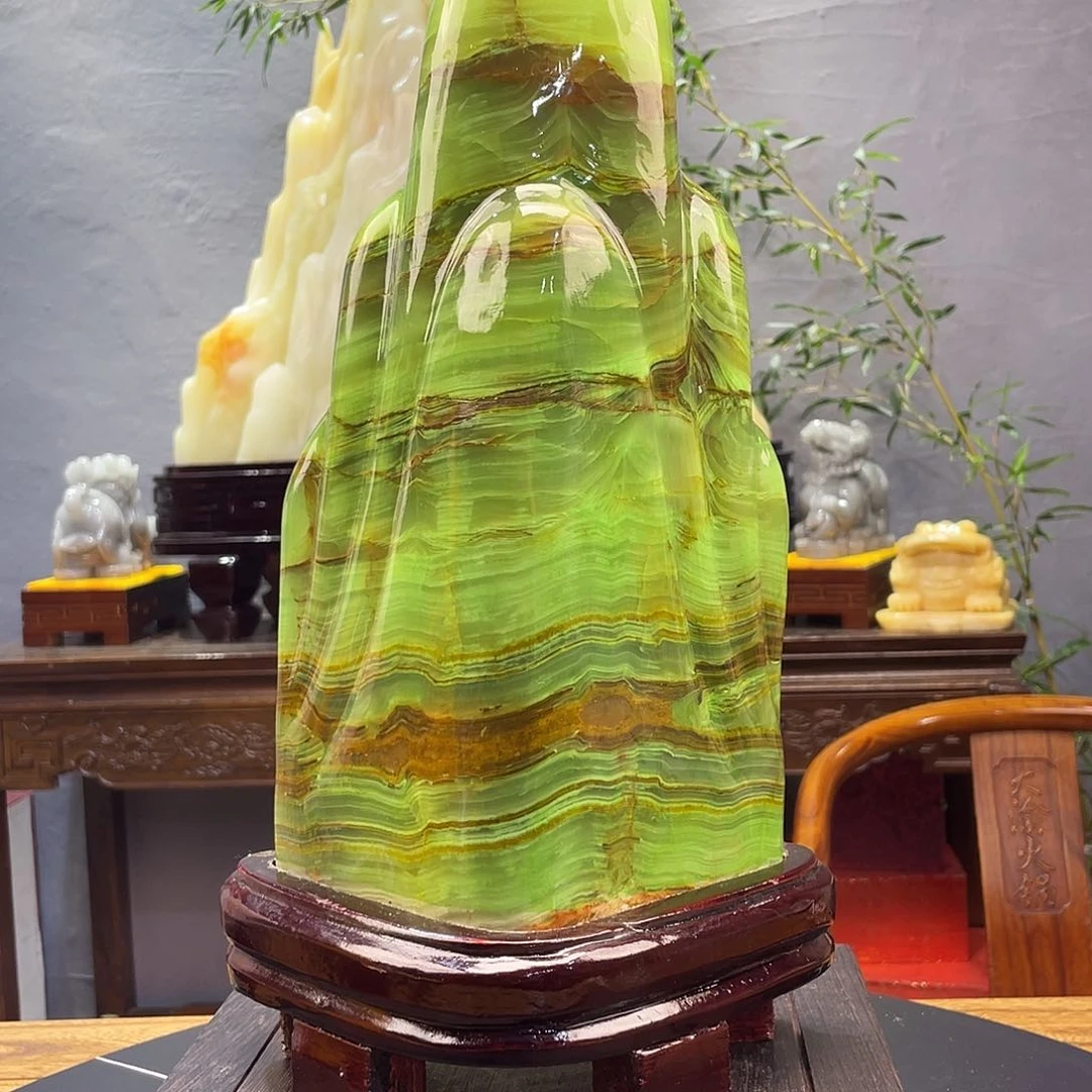 玉办公室家居桌摆