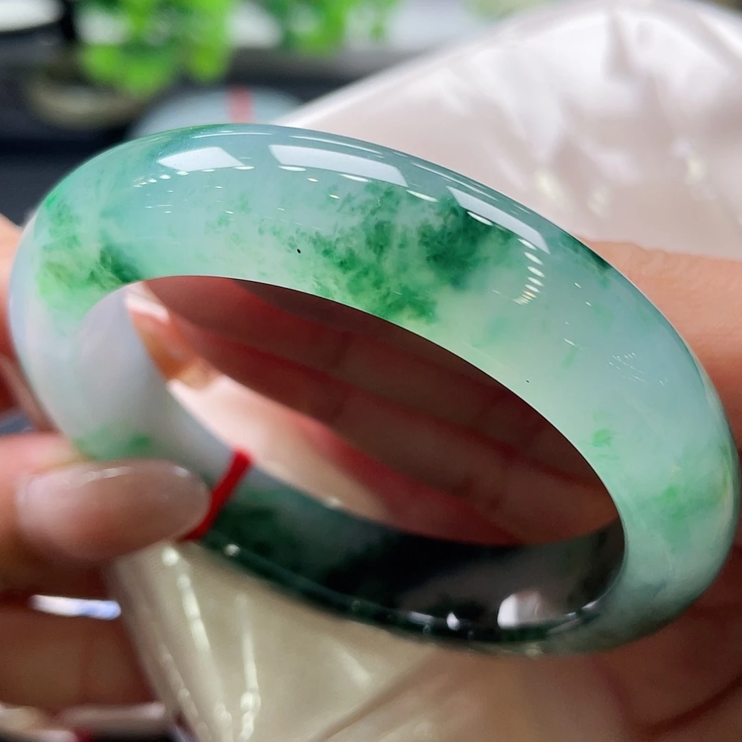 未镶嵌手镯翡翠52号54.9