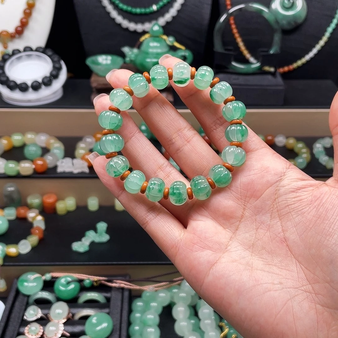 石英质玉未镶嵌手链