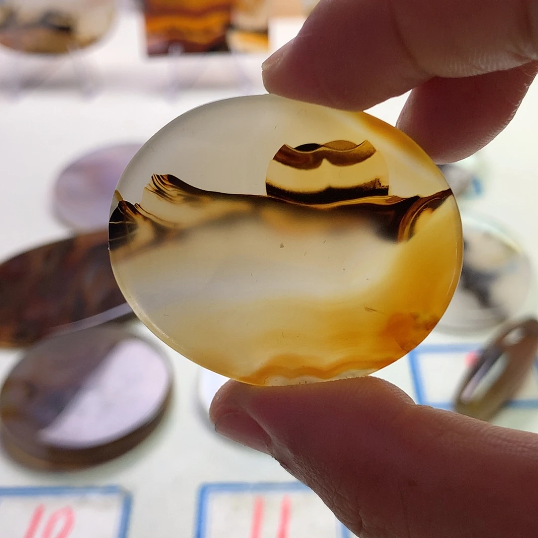 玛瑙/玉髓未镶嵌珠宝半成品