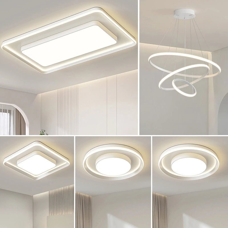 惠普2025新款简约高级客厅灯创意设计师现代吸顶灯家用护眼灯具