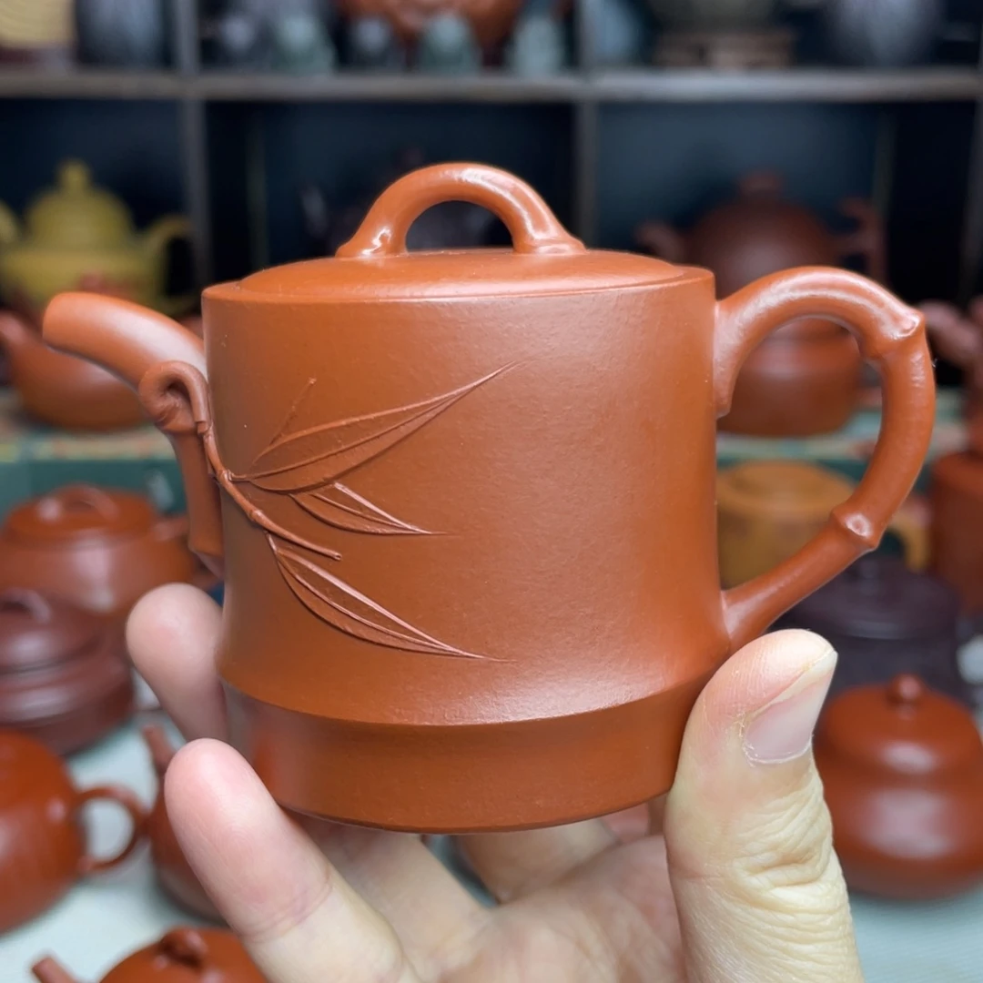 大***李紫砂茶壶宜兴紫砂