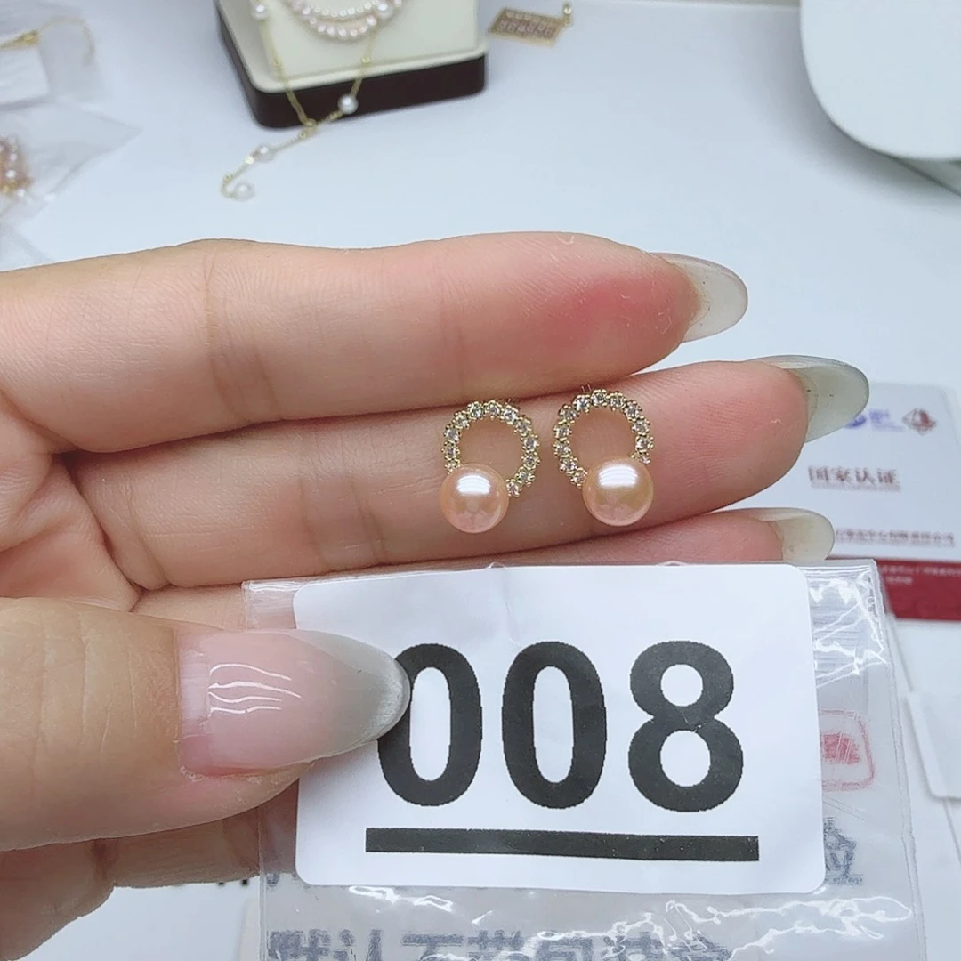 合金淡水珍珠珠宝奇石008