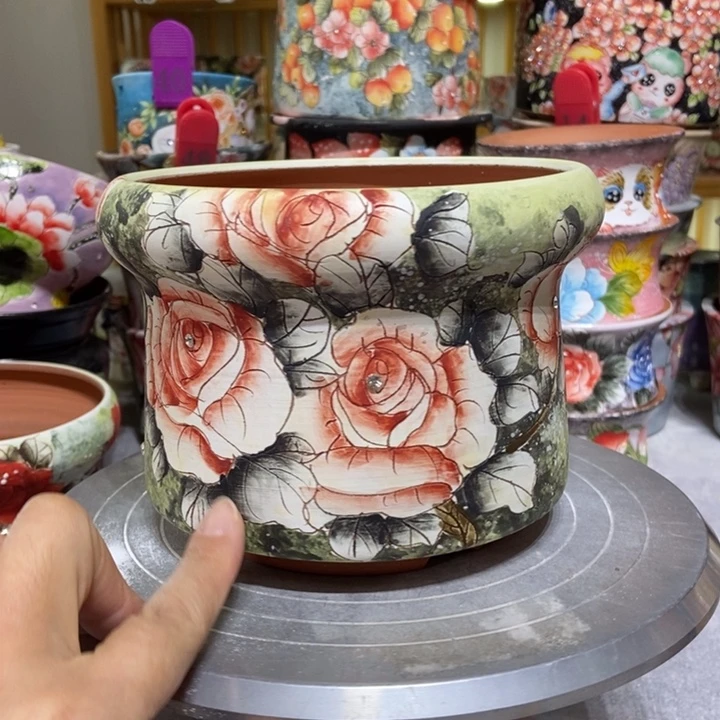 景德镇艺术手绘作品