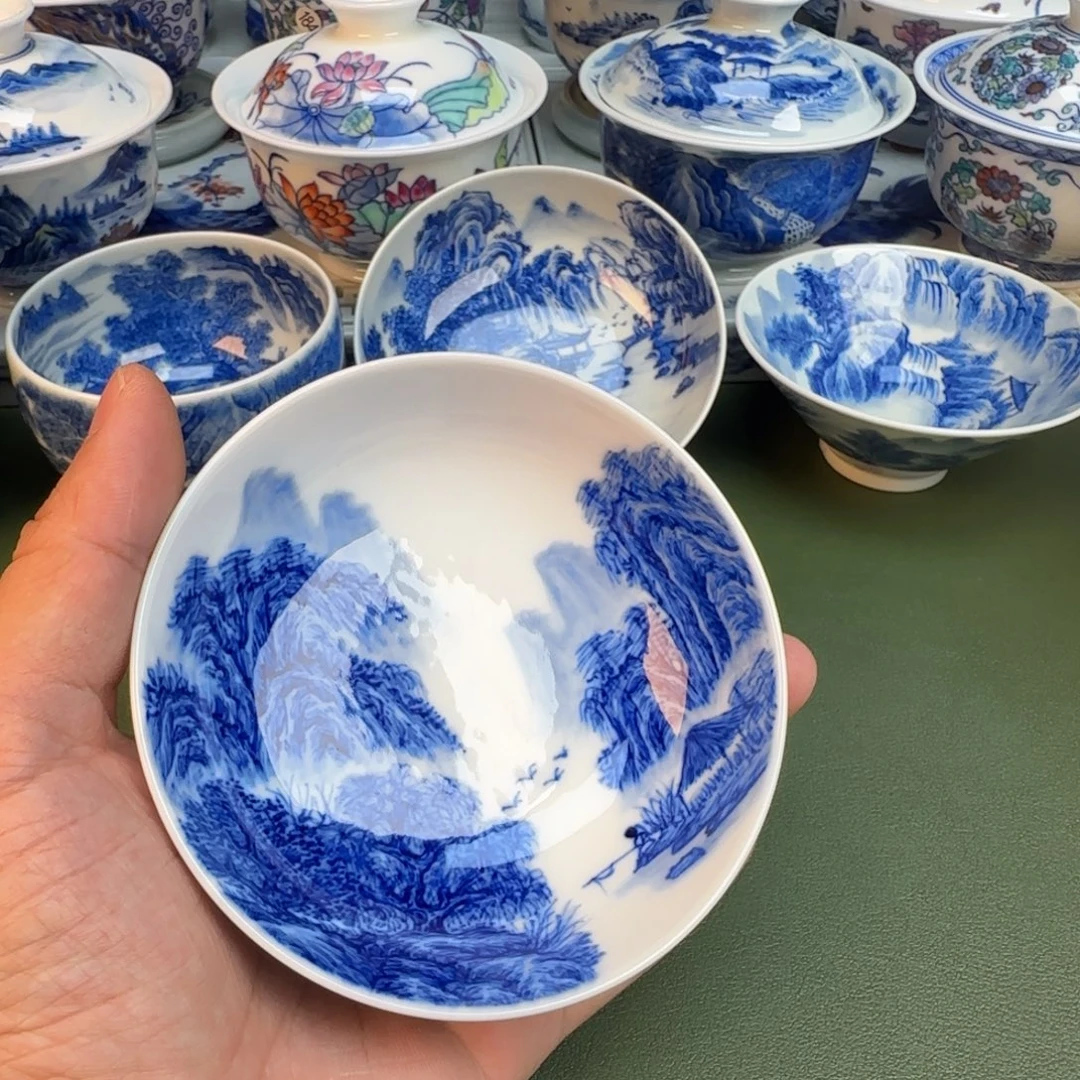 陶纯手工纯手绘茶具267