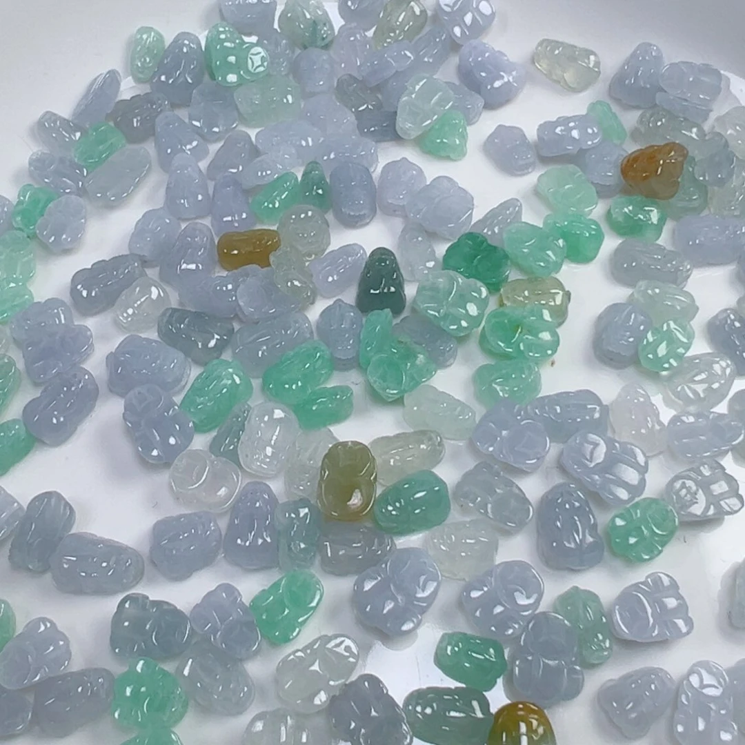 翡翠散珠貔貅一个可挑