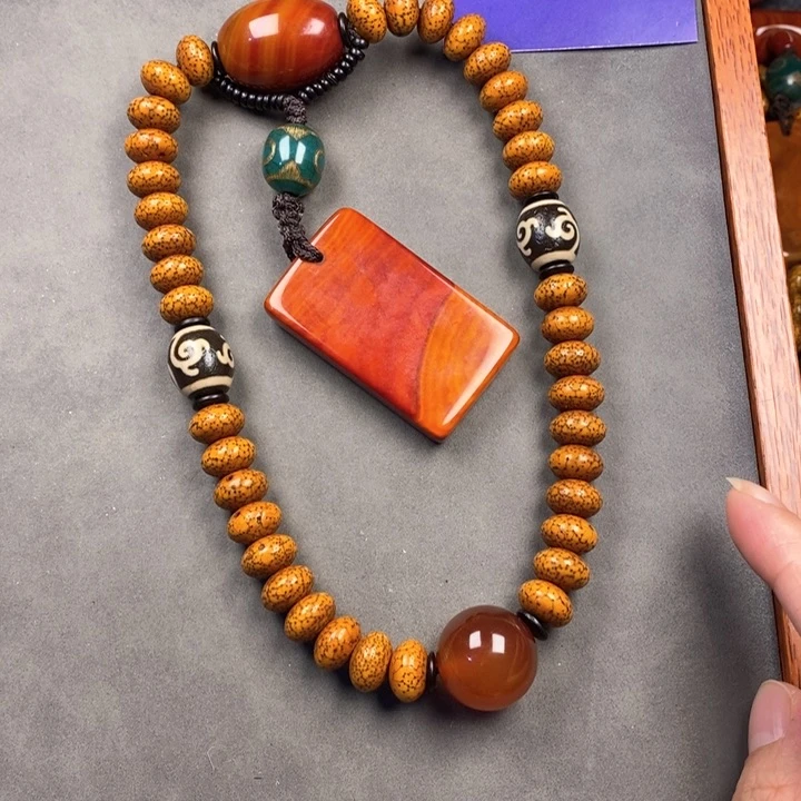 星月菩提吊坠星月