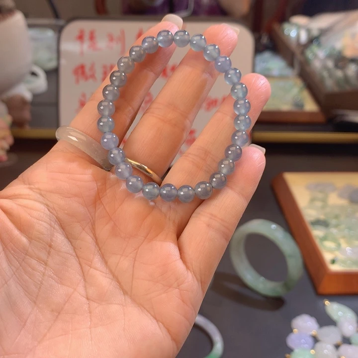 云***夕翡翠未镶嵌手串手串