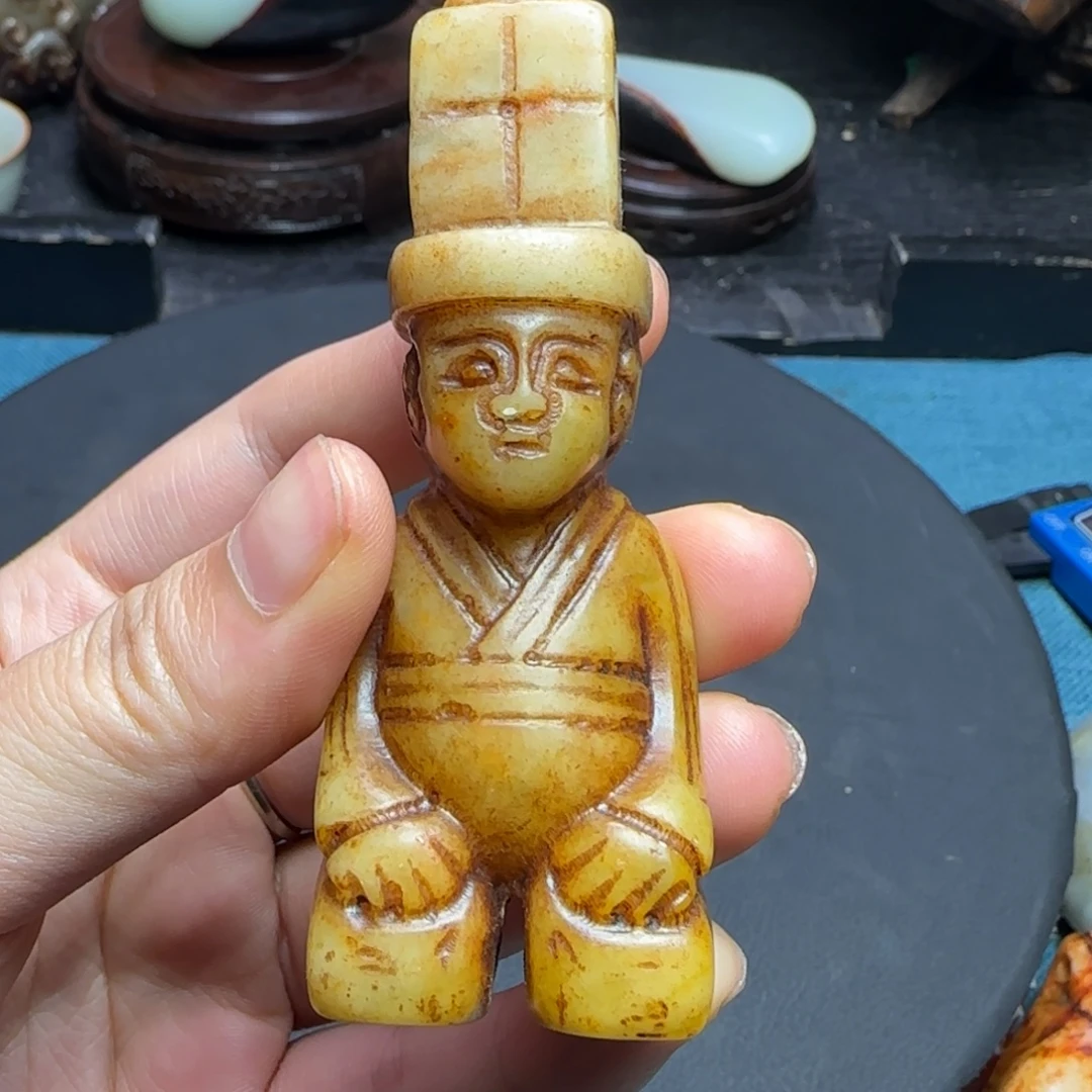 和田玉（糖玉）未镶嵌挂件