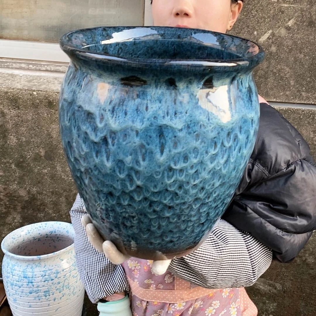 紫砂花盆正品口27高30