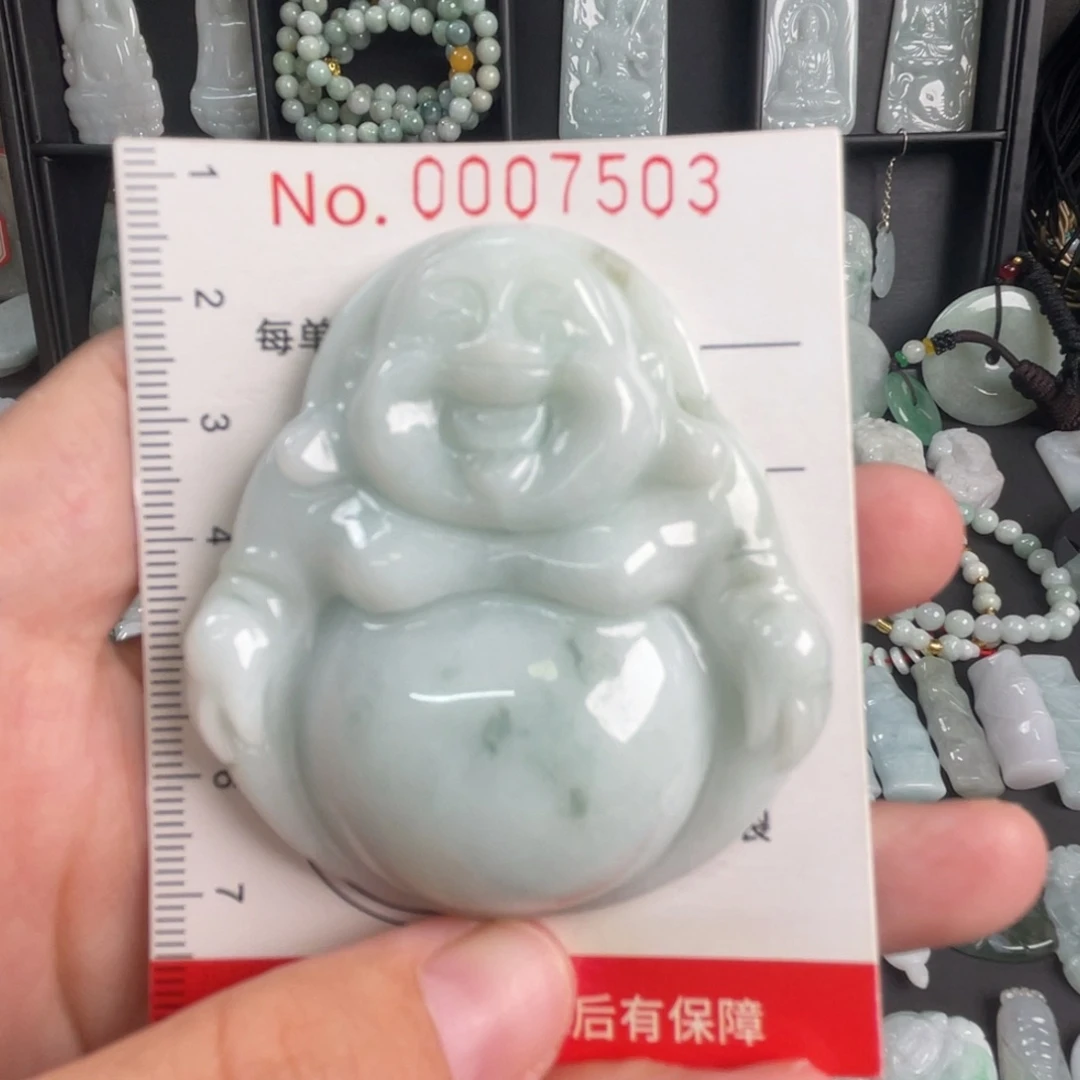吊坠(不含链)未镶嵌翡翠微瑕