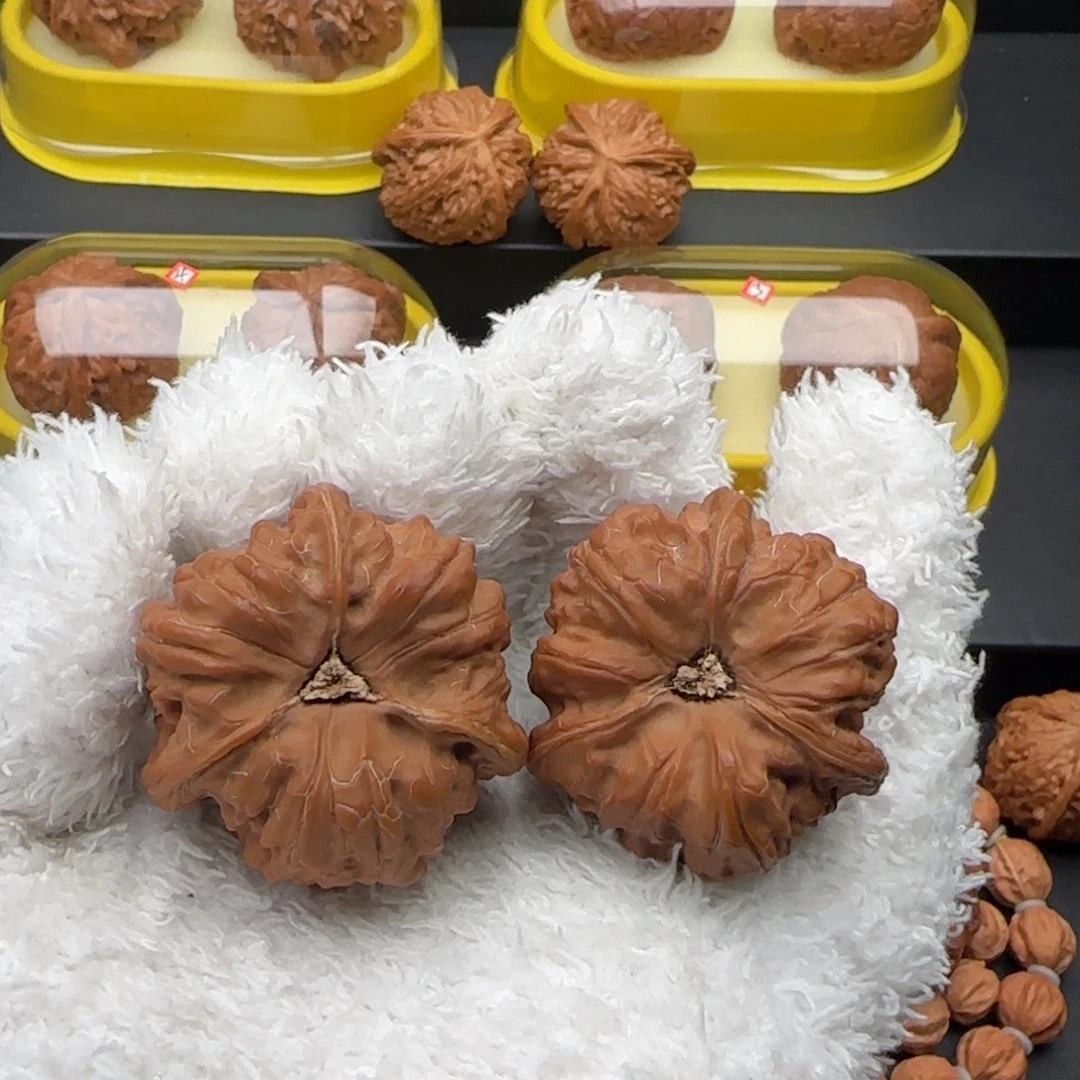 把件文玩核桃平谷凹底奔全品41