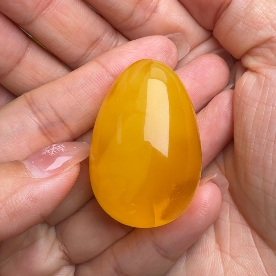 蜜蜡未镶嵌吊坠(不含链)无优化无烤色无补胶无覆膜无辐照无煮蜜