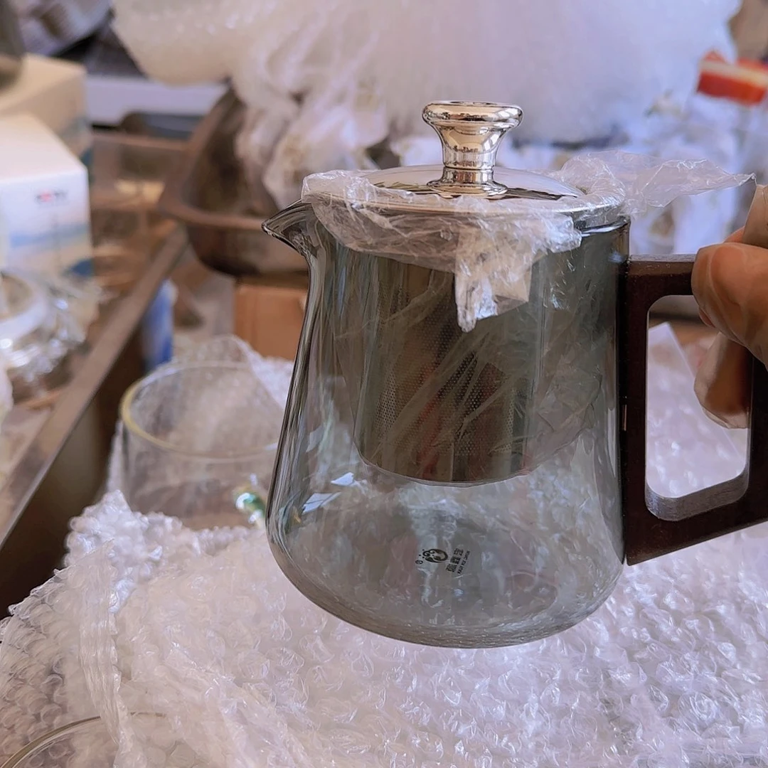 【闪购商品】高硼硅玻璃茶水分离M05钢