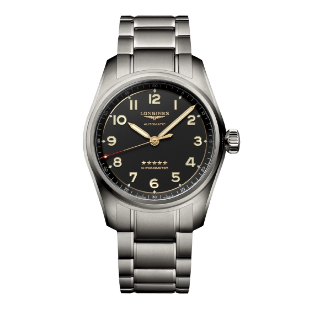 95新 Longines/浪琴 /亚虎2/浪琴/先行者810/男士休闲腕表/表经40