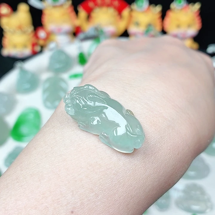 颈饰未镶嵌翡翠缅甸天然A货翡翠