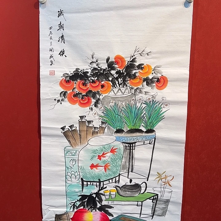 国画老师国画作品，，，，