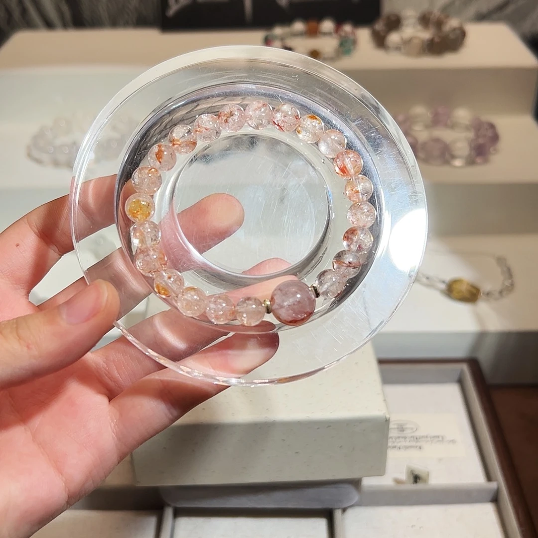 合金手链烟晶锦鲤