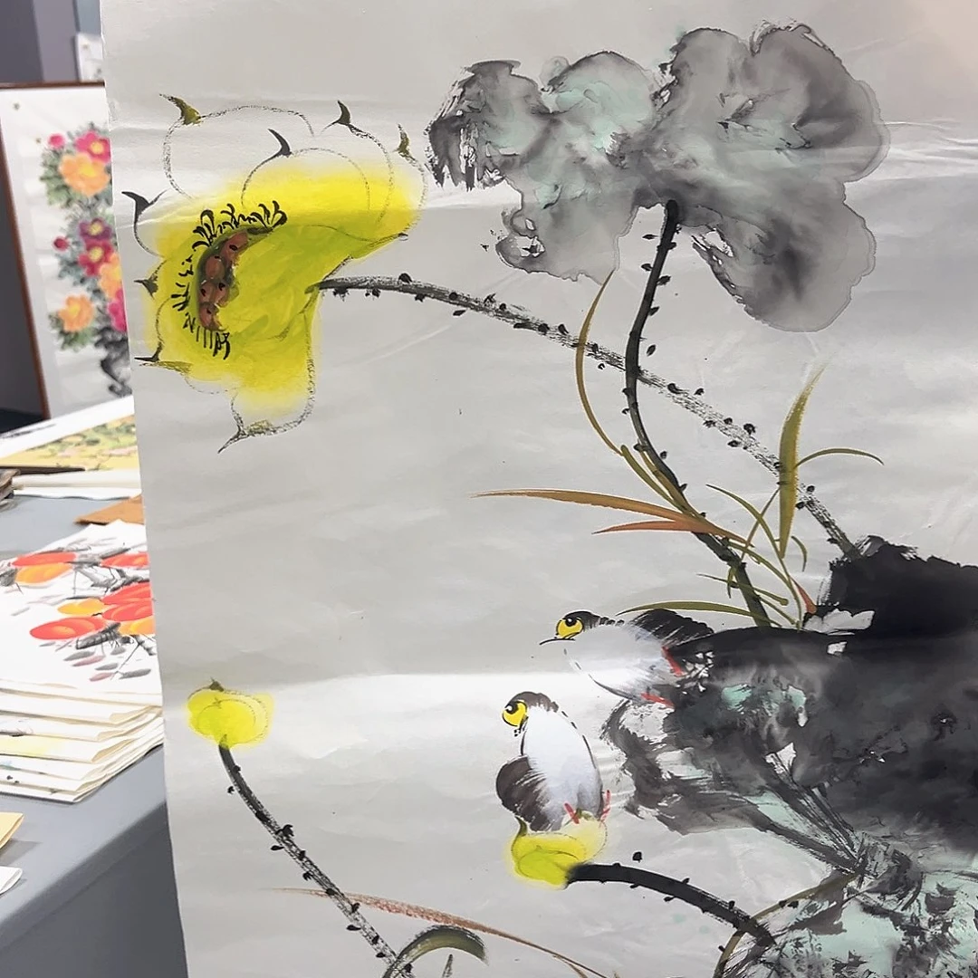国画国画老师作品