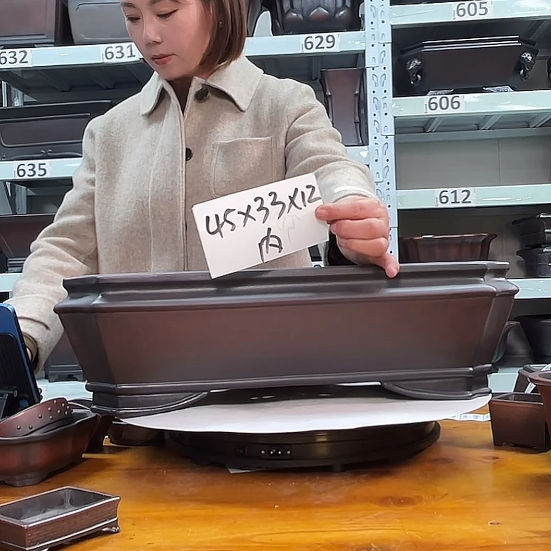 紫砂花盆宜兴紫砂32号