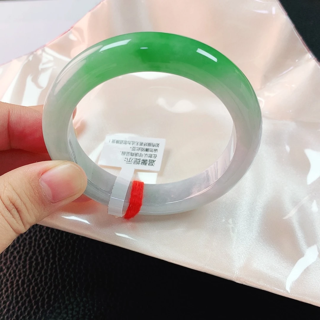 未镶嵌手镯翡翠53圈