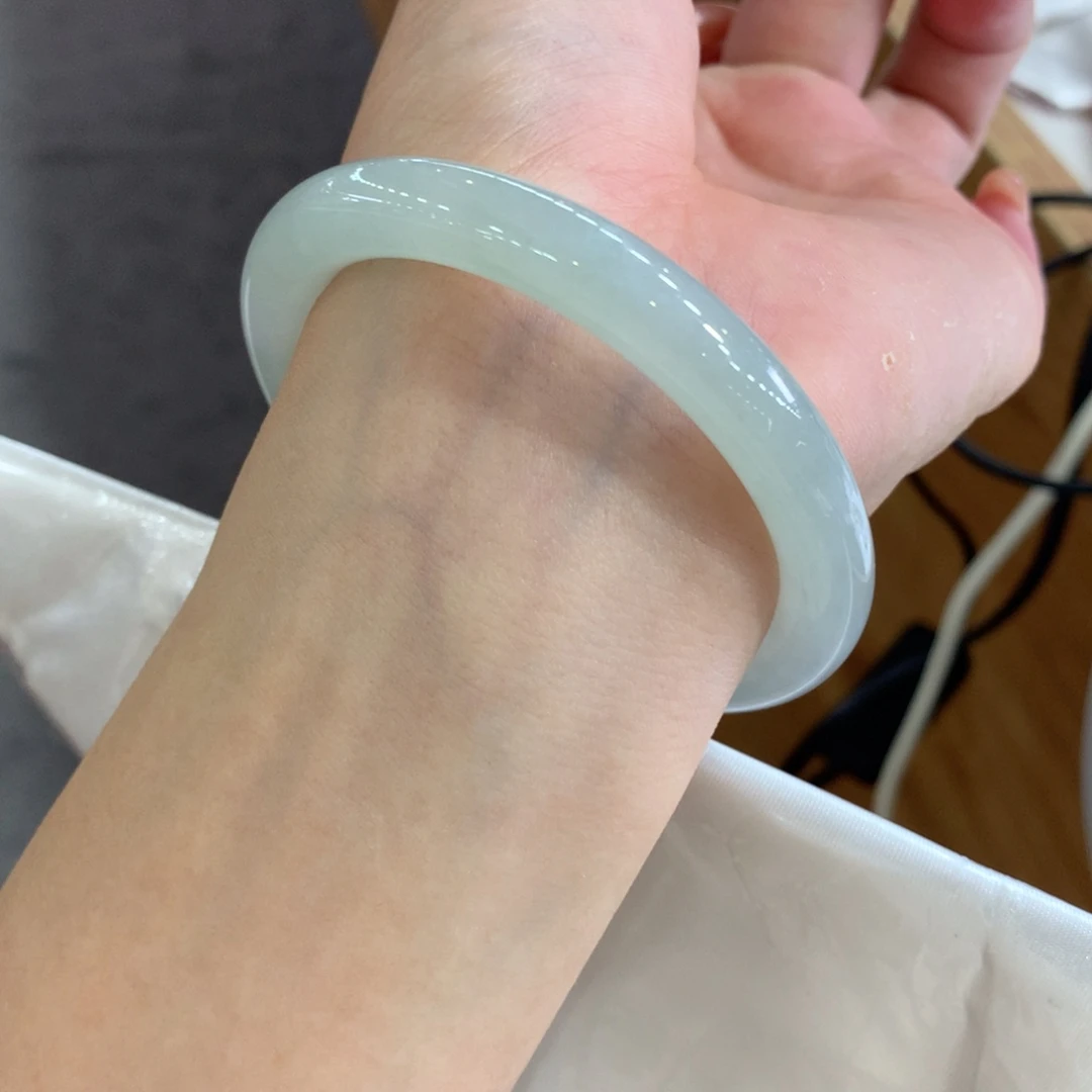 翡翠未镶嵌手镯天然Ａ货翡翠53/54