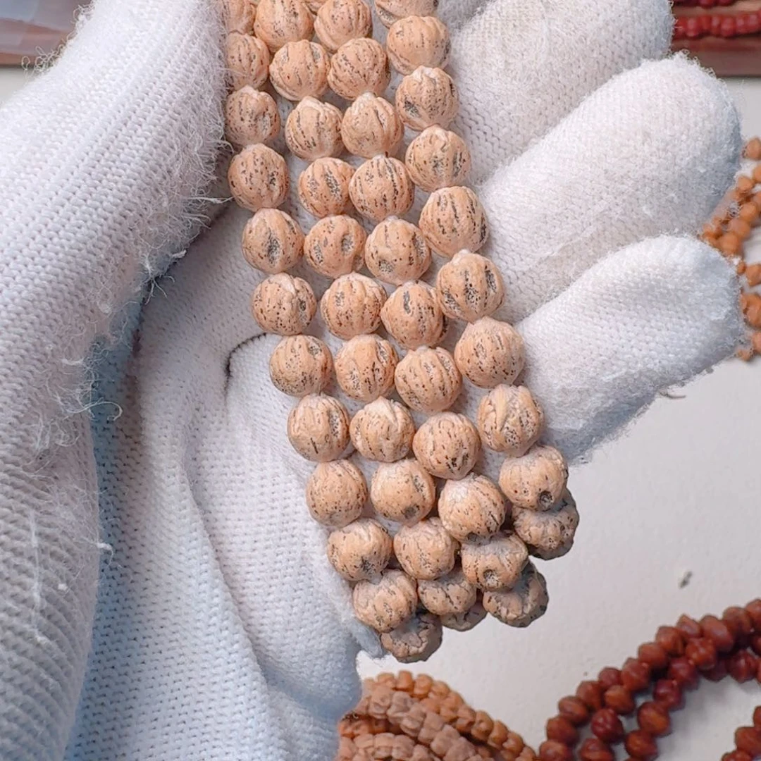 柏香籽/百香籽吊坠雾**花